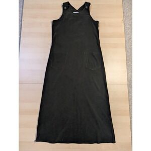 Casual Corner Annex Vintage Green Maxi Dress Made In‎ Korea 90s Minimalist